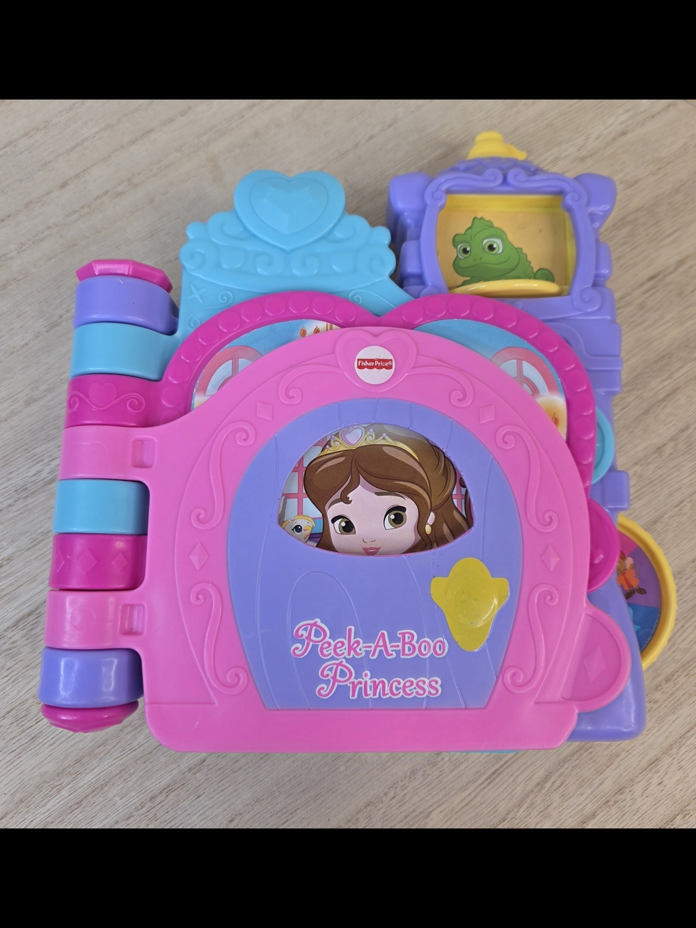 Fisher-Price Pink Peek-A-Boo Princess Activity Book